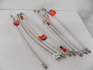 lot 200 image: 9 - 20 Vinyl Supply Lines Faucet