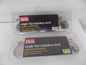 lot 205 image: 2 - Single Bar Stainless Steel Replacement Burner