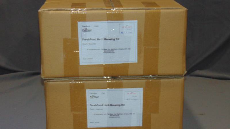 lot 51 image: Plant Best Fresh Food Herb Growing Kit 2 Cases of 6
