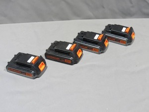 lot 6 image: Mixed Lot of Black and Decker 20v Batteries