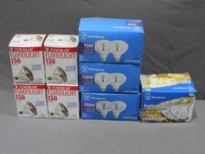 lot 20 image: Mixed Lot of Floodlight Bulbs
