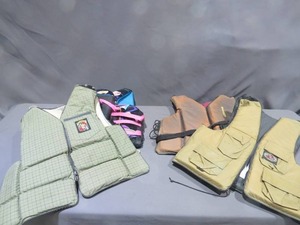 lot 56 image: 4 Piece Mixed Lot of Adult Life Jackets