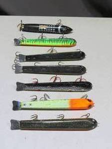 lot 66 image: Mixed Lot of MuskieNorthern Lures (7)
