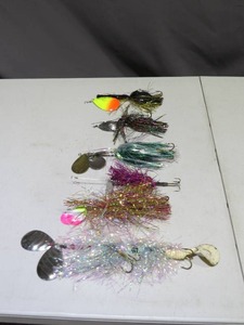 lot 67 image: Mixed Lot of MuskieNorthern Lures (6)