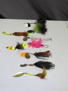lot 68 image: Mixed Lot of MuskieNorthern Lures (9)