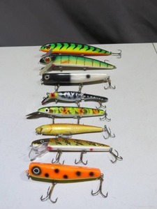 lot 69 image: Mixed Lot of MuskieNorthern Lures (8)