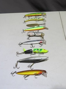 lot 70 image: Mixed Lot of MuskieNorthern Lures (9)