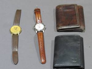 lot 77 image: Mixed Lot of Watches and Wallets