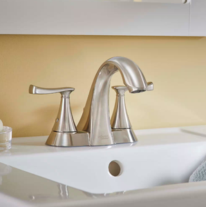 lot 11 image: American Standard Chatfield 4 in. Centerset 2-Handle Bathroom Faucet in Brushed Nickel
