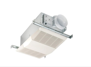 lot 99 image: Broan-NuTone Heat-a-Vent 70 CFM Ceiling Bathroom Exhaust Fan with 1300-Watt Heater