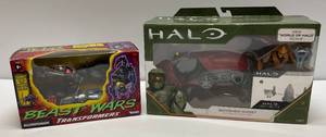 Misc. Action Figures (NIB) Including Halo