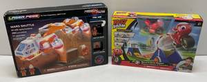 Misc. Kids Toys Including Laser Pegs Mars Shuttle & More (NIB)