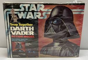 1978 MPC Star Wars Snap Together Darth Vader Action Model Kit (Factory Sealed)