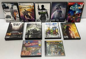 Misc. Vintage PC Games Including Fallout Three & More