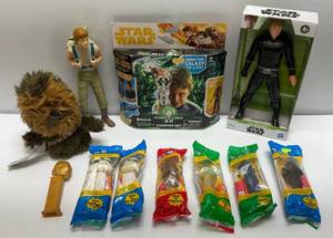 Misc. Vintage Star Wars Items Including Pez & More
