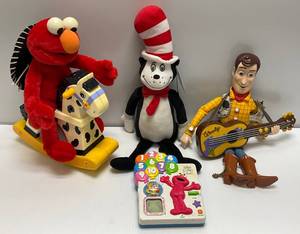 Misc. Vintage Toys Including Rocking Elmo & More