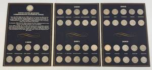1999-2003 Statehood Quarters Collectors Album (Full)