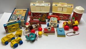 Misc. Vintage Playskool & Fisher Price Toys