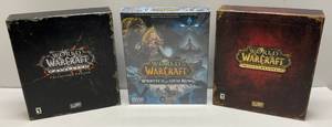 World Of Warcaft Table Games 2 Pre-owned (Some Missing Discs), 1 Factory Sealed