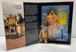 1996 Hasbro G.I.Joe Classic Collection WWII Forces Limited Edition Tuskegee Fighter Pilot (NIB) Box Is Rough