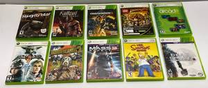 Misc. Pre-owned XBOX 360 Video Games Including Fallout New Vegas & More