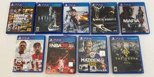 Misc. Pre-owned PS4 Video Games Including Until Dawn & More