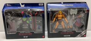 MOTU Revelation Savage HE-MAN &amp TRAP JAW (NIB)
