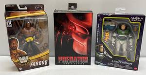 Misc. Action Figures Including Predator (NIB)