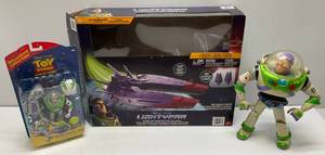 Misc. Disney Toy Story Buzz Lightyear Items 1(NIB) 1 Loose In Original Box (Pieces Missing) & More