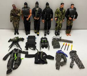 Vintage Misc. 1999 The Ultra Corps 12 Action Figures By Lanard Toys With Some Extras