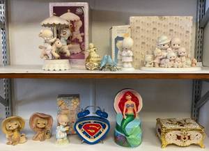 Misc. Vintage Collectibles Including Little Mermaid, Superman Clock & More
