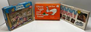Misc. Vintage Pre-owned  Games Including ROCKY & More