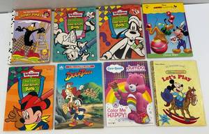 Misc. Cartoon Character Coloring Books &amp More (Never Used)