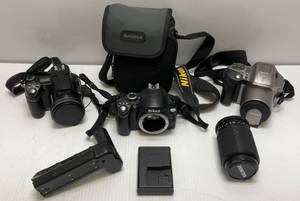 Misc. Vintage Cameras Including Nikon. Olympus & More
