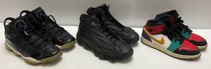 Misc. Pre-owned Nike Air Jordans Size 1 Mult-icolored 6Y & 2 9
