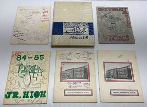 Misc. Vintage Yearbooks Including 1968 Polaris