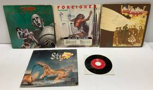 Vintage Albums Including Foreigner, Styx, Queen  & More