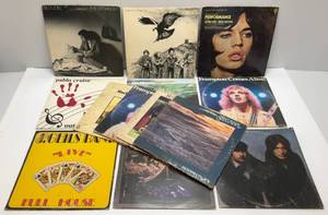 Vintage Albums Including Billy Joel &amp More (Jackets Beat Up, Records Ok)