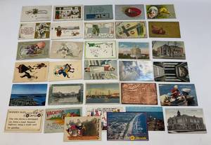 Vintage Misc. Postcards Most With Stamps