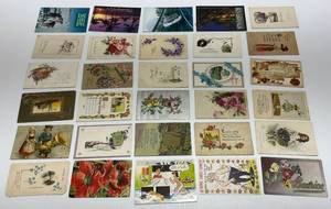 Vintage Misc. Postcards Most With Stamps