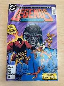 lot 57 image: Lot of Two Legends Comics 1986