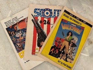 lot 136 image: A Lot of Three Airboy Comics.