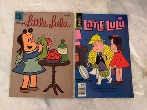 lot 149 image: Lot of 4 little Lulu Comics.