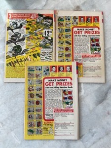 lot 191 image: Set of 3 Comics.