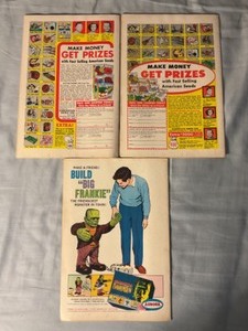 lot 244 image: Set of 3 Metal Men Comics.