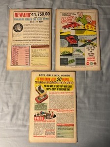 lot 253 image: Set of 3 Metal Men Comics.