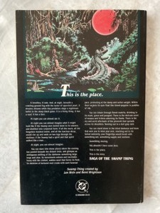 lot 350 image: Saga of the Swamp Thing DC Graphic Novel Comic by Alan Moore