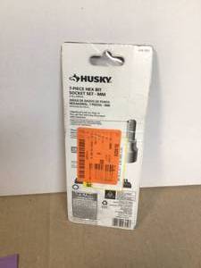 lot 12 image: Husky 38 in. Drive Metric Hex Bit Socket Set (7-Piece) Customer Returns See Pictures