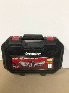 lot 15 image: Husky Mechanics Tool Set (94-Piece) Customer Returns See Pictures