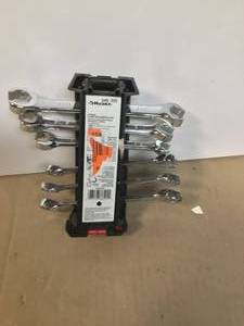 lot 41 image: Husky SAE & MM Flare Nut Wrench Set (6-Piece) Customer Returns See Pictures